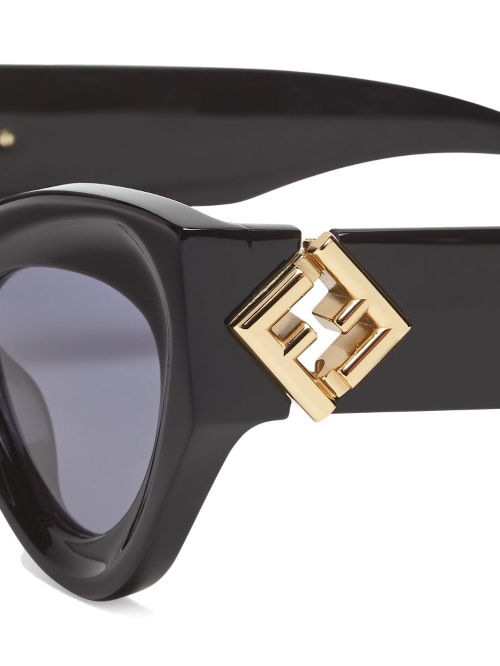 Fendi FF Diamonds sunglasses Gold FF